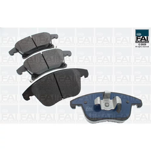 Sada brzdových platničiek kotúčovej brzdy FAI AutoParts FPBP530