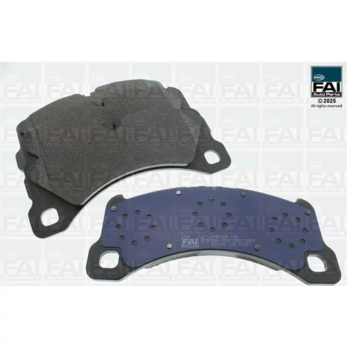 Sada brzdových platničiek kotúčovej brzdy FAI AutoParts FPBP599
