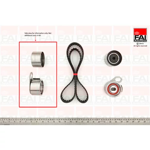 Sada ozubeného remeňa FAI AutoParts TBK115