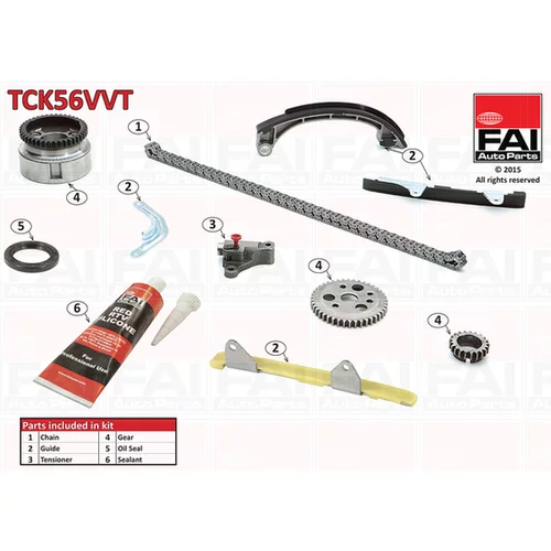 Sada rozvodovej reťaze TCK56VVT (FAI AutoParts) - obr. 1