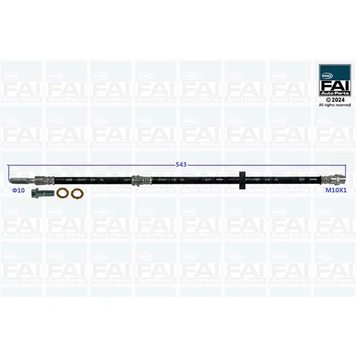 Brzdová hadica FAI AutoParts FPBH158