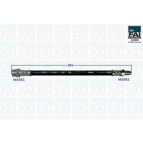 Brzdová hadica FAI AutoParts FPBH206
