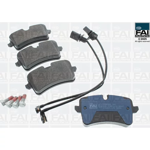 Sada brzdových platničiek kotúčovej brzdy FAI AutoParts FPBP505