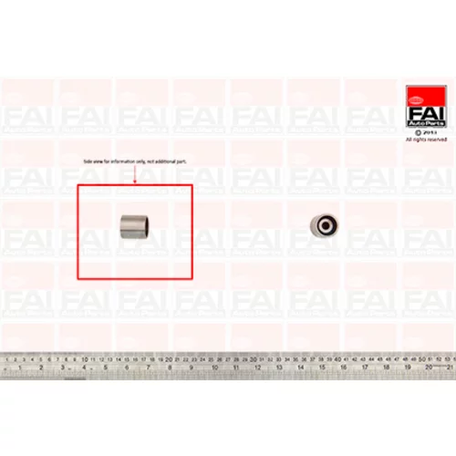 Obehová/vodiaca kladka ozubeného remeňa T9344 (FAI AutoParts)