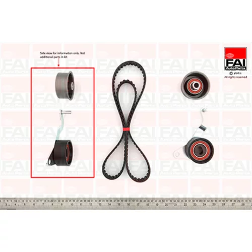 Sada ozubeného remeňa TBK153 (FAI AutoParts)