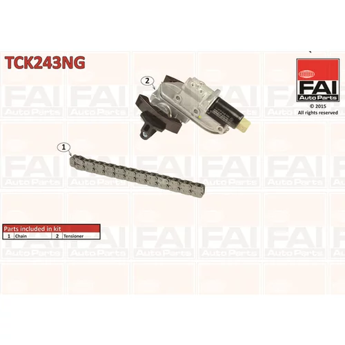 Sada rozvodovej reťaze FAI AutoParts TCK243NG