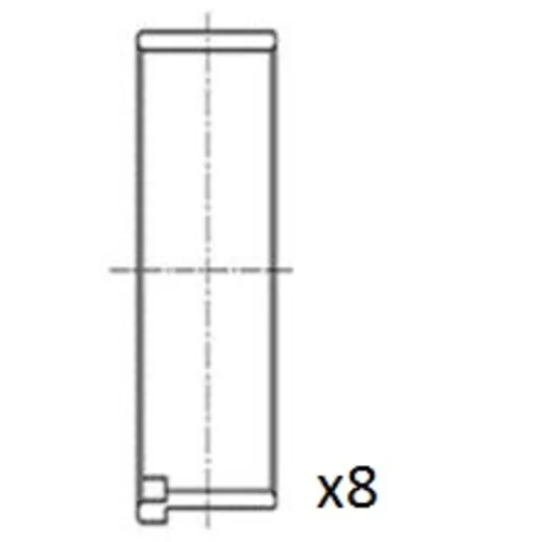 Ojničné ložisko FAI AutoParts BB2055-STD