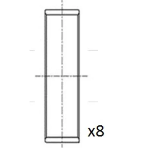 Ojničné ložisko FAI AutoParts BB2136-STD