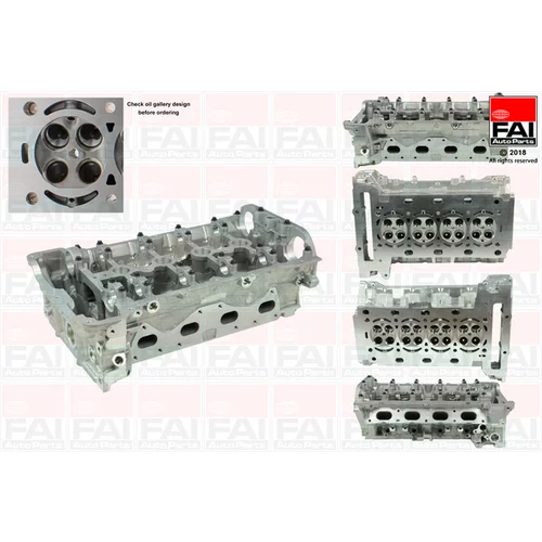 Hlava valcov motora BCH052 (FAI AutoParts) - obr. 1