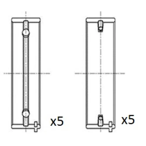 Ložisko kľukového hriadeľa FAI AutoParts BM1003-025