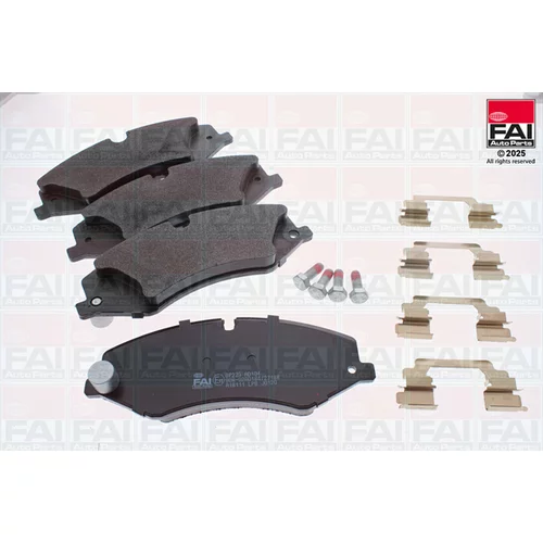 Sada brzdových platničiek kotúčovej brzdy FAI AutoParts BP223