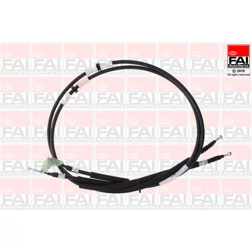 Ťažné lanko parkovacej brzdy FBC0372 (FAI AutoParts)