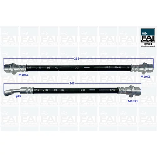 Brzdová hadica FAI AutoParts FPBH269