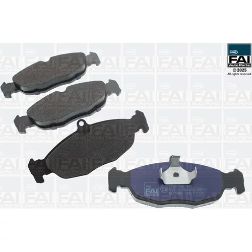 Sada brzdových platničiek kotúčovej brzdy FAI AutoParts FPBP106