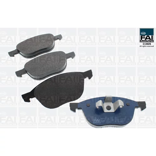 Sada brzdových platničiek kotúčovej brzdy FAI AutoParts FPBP311