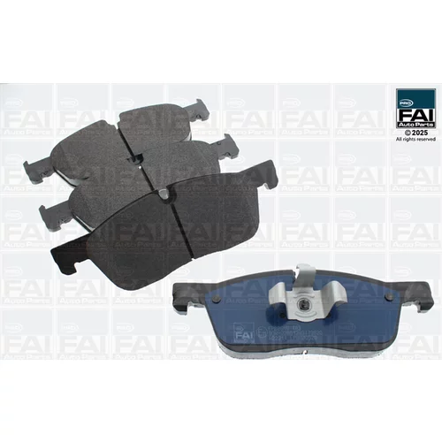 Sada brzdových platničiek kotúčovej brzdy FAI AutoParts FPBP616
