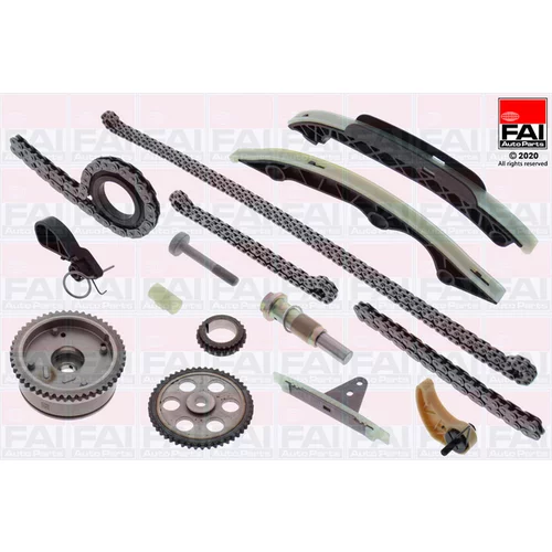 Sada rozvodovej reťaze FAI AutoParts TCK387VVT