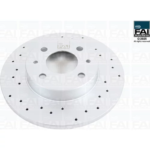 Brzdový kotúč FAI AutoParts FPBD1538