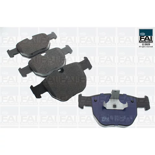 Sada brzdových platničiek kotúčovej brzdy FAI AutoParts FPBP231