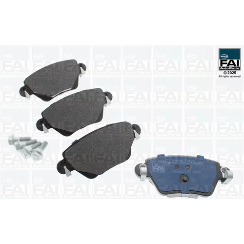 Sada brzdových platničiek kotúčovej brzdy FAI AutoParts FPBP260