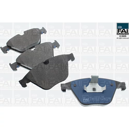 Sada brzdových platničiek kotúčovej brzdy FAI AutoParts FPBP495