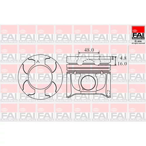 Piest FAI AutoParts PK19-000