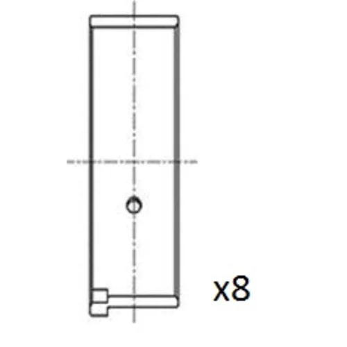 Panva ojničného ložiska BB2008-025 (FAI AutoParts) - obr. 1