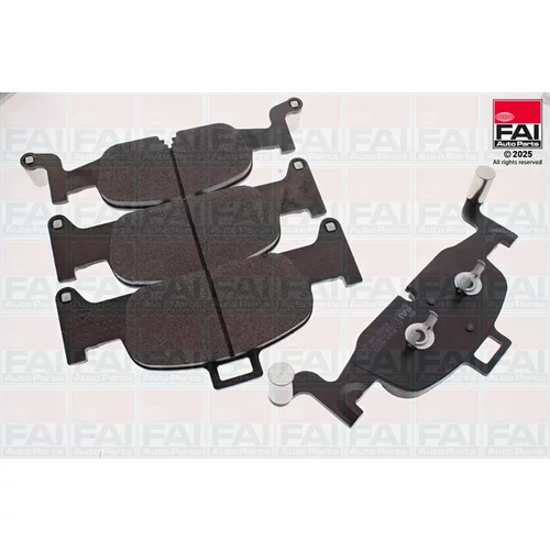 Sada brzdových platničiek kotúčovej brzdy FAI AutoParts BP304