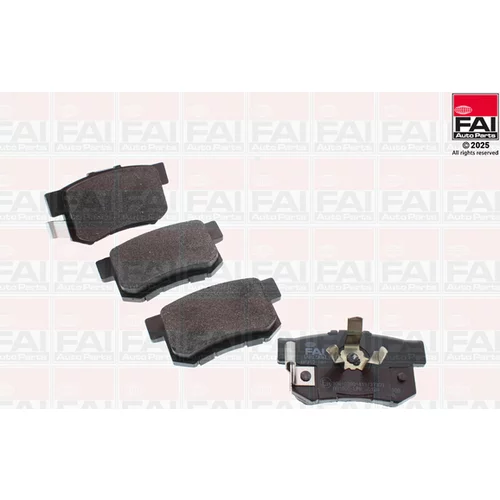 Sada brzdových platničiek kotúčovej brzdy FAI AutoParts BP310