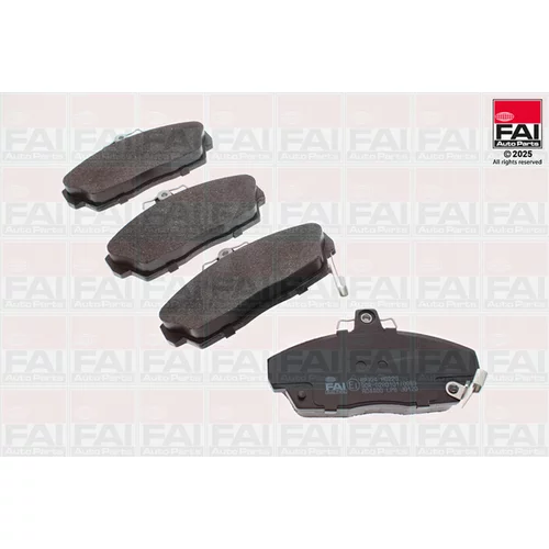 Sada brzdových platničiek kotúčovej brzdy FAI AutoParts BP324