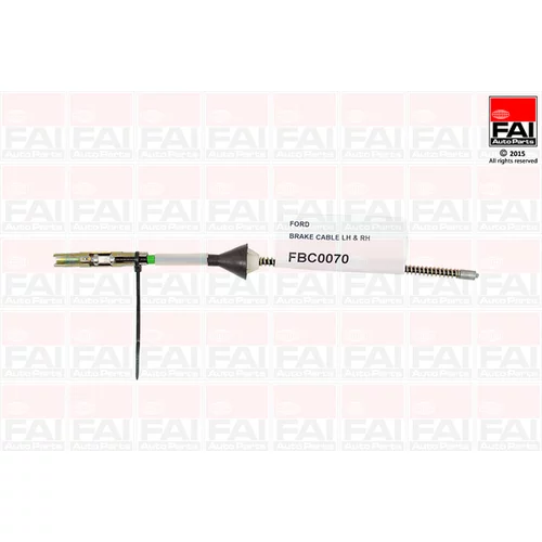 Ťažné lanko parkovacej brzdy FAI AutoParts FBC0070