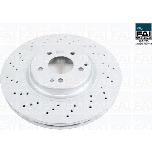 Brzdový kotúč FAI AutoParts FPBD6011S