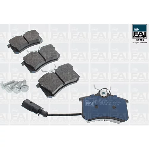 Sada brzdových platničiek kotúčovej brzdy FAI AutoParts FPBP104