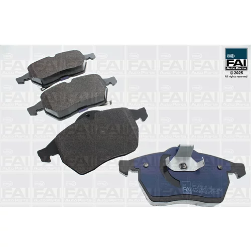 Sada brzdových platničiek kotúčovej brzdy FAI AutoParts FPBP147