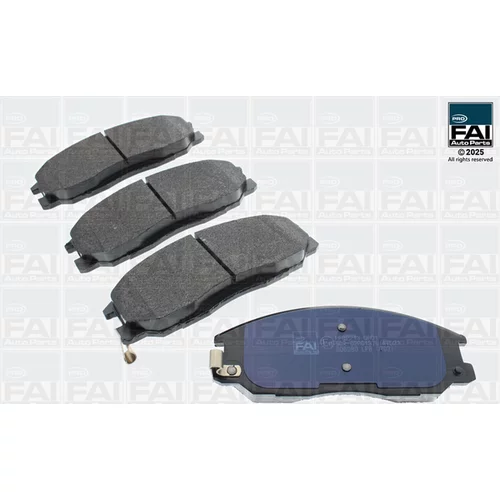 Sada brzdových platničiek kotúčovej brzdy FAI AutoParts FPBP213