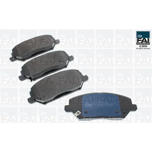 Sada brzdových platničiek kotúčovej brzdy FAI AutoParts FPBP683