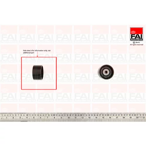 Obehová/vodiaca kladka ozubeného remeňa FAI AutoParts T9775