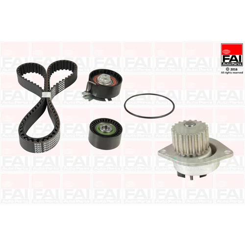 Vodné čerpadlo + sada ozubeného remeňa FAI AutoParts TBK252-6038