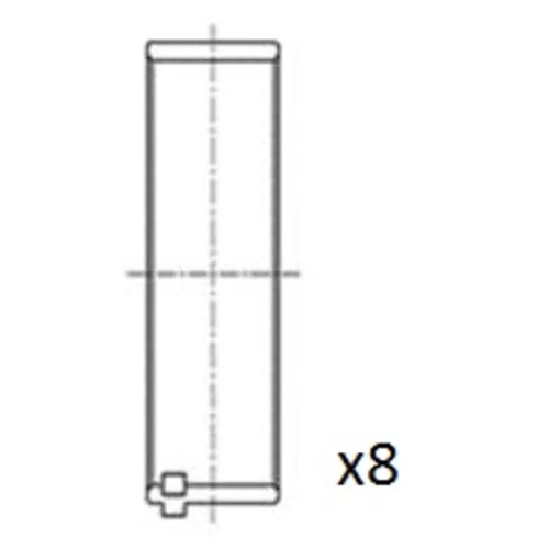 Ojničné ložisko BB2082-STD (FAI AutoParts) - obr. 1