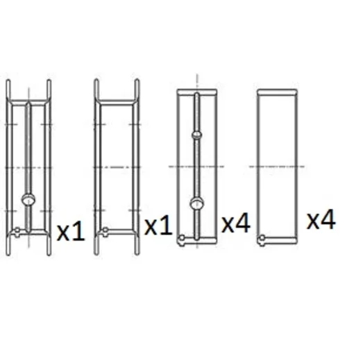Ložisko kľukového hriadeľa FAI AutoParts BM1067-025