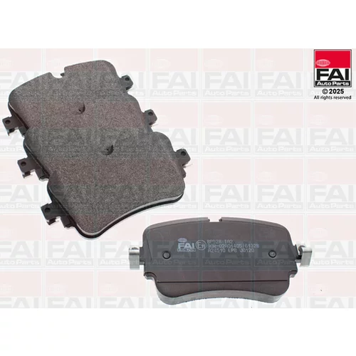 Sada brzdových platničiek kotúčovej brzdy FAI AutoParts BP528