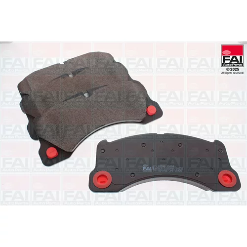 Sada brzdových platničiek kotúčovej brzdy FAI AutoParts BP539