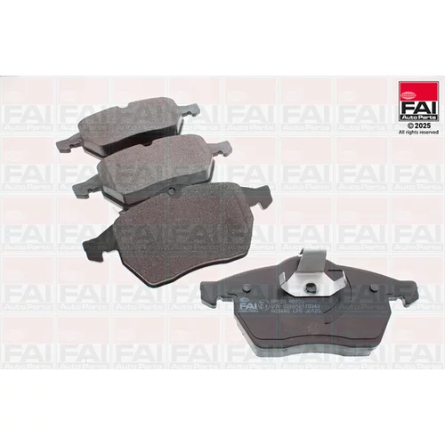 Sada brzdových platničiek kotúčovej brzdy FAI AutoParts BP623