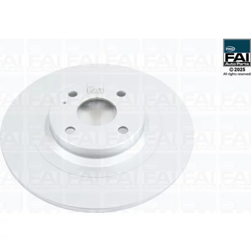 Brzdový kotúč FAI AutoParts FPBD1197