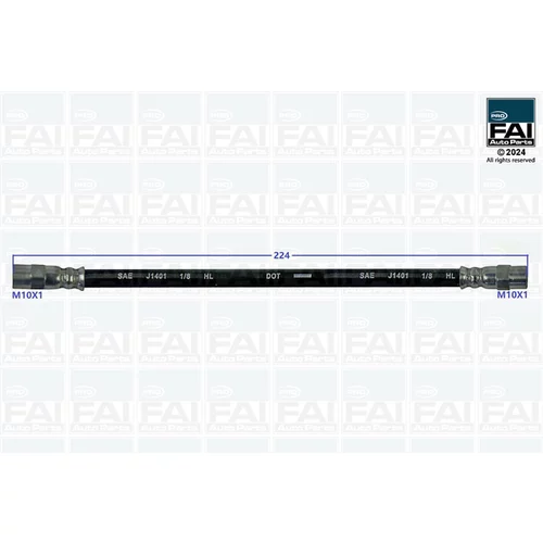 Brzdová hadica FAI AutoParts FPBH207