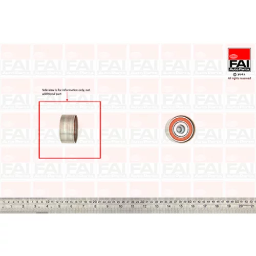 Obehová/vodiaca kladka ozubeného remeňa FAI AutoParts T9527