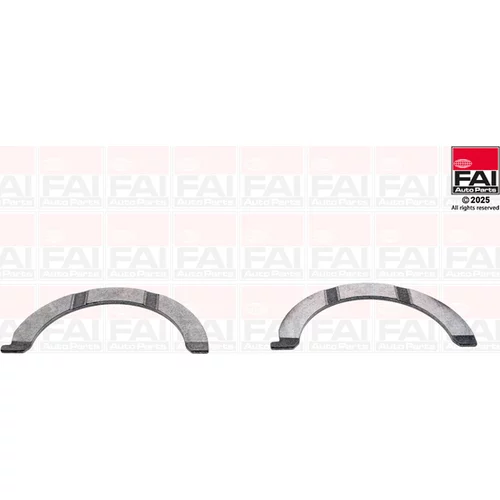 Vymedzovacia podložka pre kľukový hriadeľ FAI AutoParts BT3041-STD
