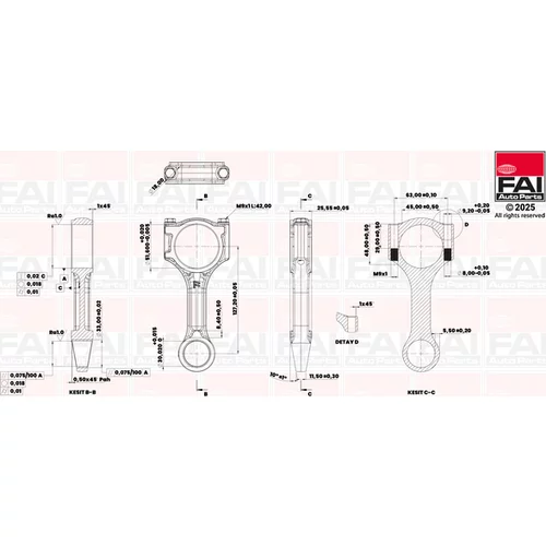 Ojnica FAI AutoParts CR029