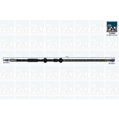 Brzdová hadica FAI AutoParts FPBH154