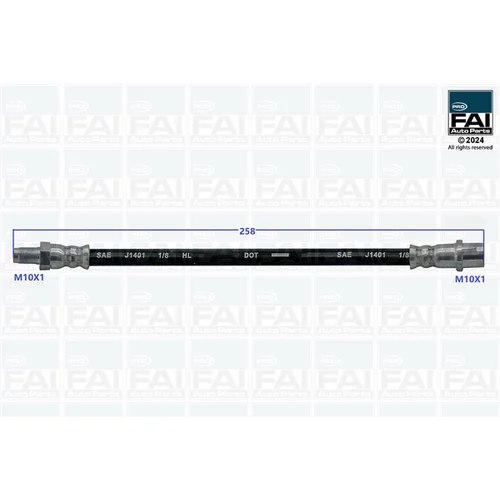 Brzdová hadica FAI AutoParts FPBH204